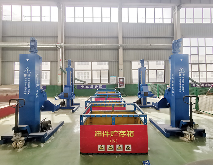 拆解设备车间